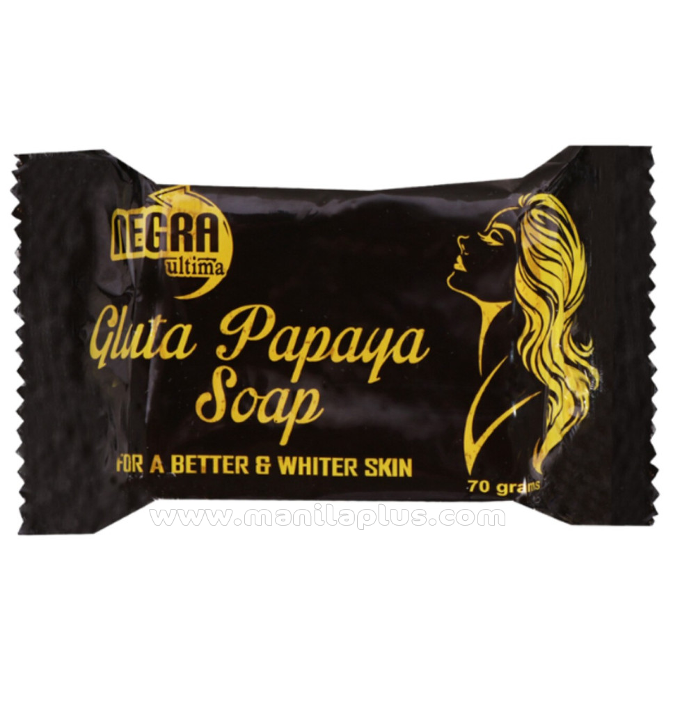 Negra Gluta Papaya Soap 70g | Manilaplus