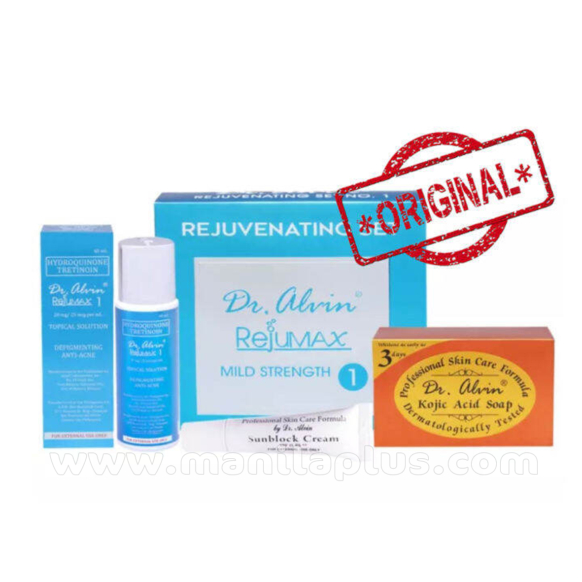 Dr Alvin Rejumax Mild Strength Rejuvenating SET  1 | Manilaplus