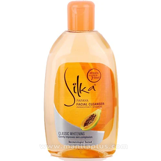 Silka Facial Cleanser Papaya Papaya Extract + Vitamin B3 150 ML | Manilaplus