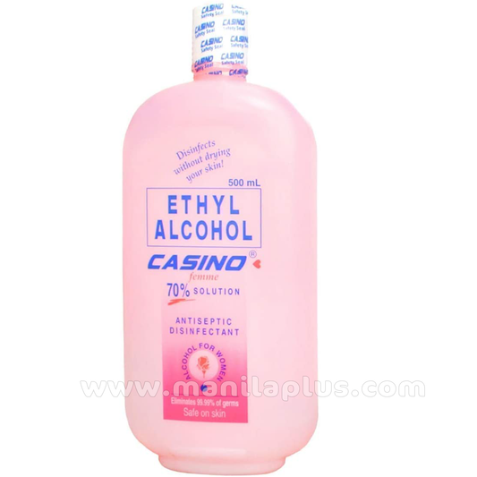 Casino Ethyl Alcohol 70% Solution - 500ml, Femme - Pink | Manilaplus