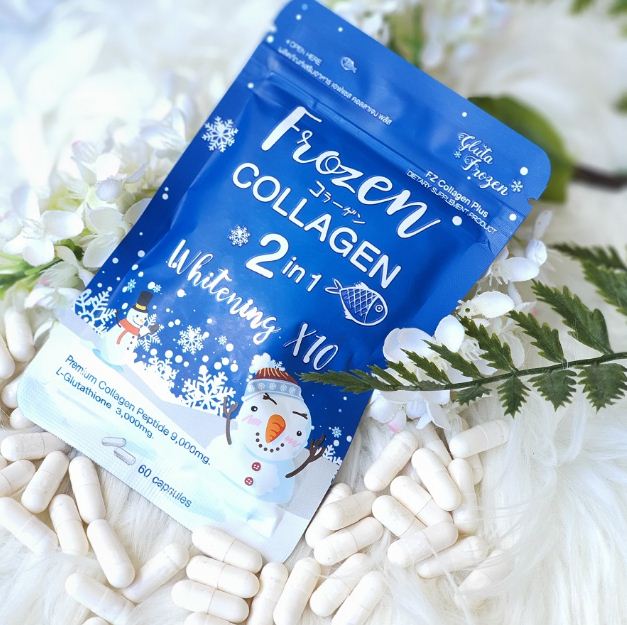 Frozen Collagen 2in1 Whitening X10 60 | Manilaplus